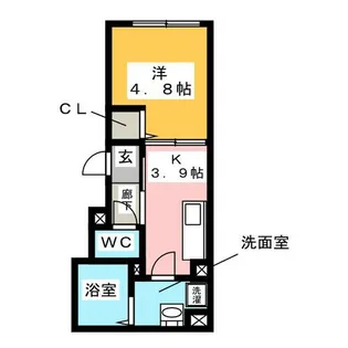 トルナーレ【1階】の間取り