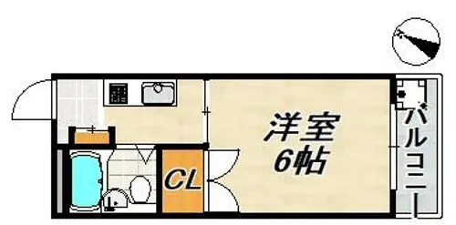 たかくらハウス【1階】の間取り