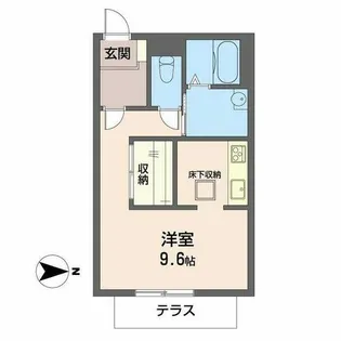メゾン・セレッソ【0103号室】の間取り