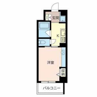 エバーグリーン御薗橋【4階】の間取り