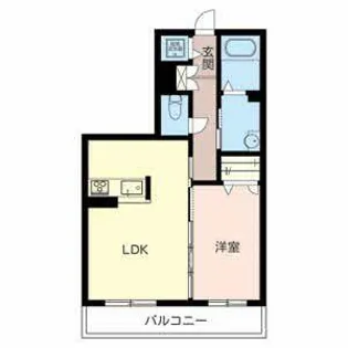 シャーメゾン天理【0203号室】の間取り
