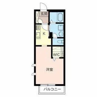 Belle Maison Grena【0106号室】の間取り