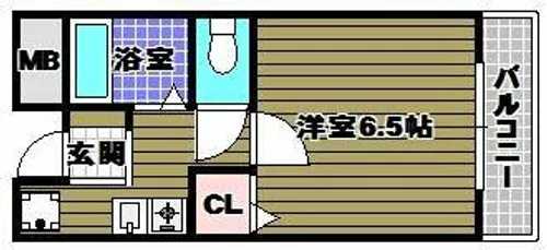 フェスタ千代田【2階】の間取り