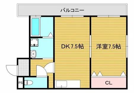 グリーンスクエア【3階】の間取り