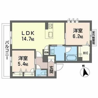 OG nagoya【4階】の間取り