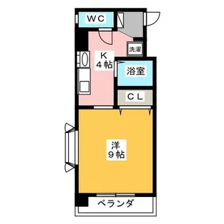 スカイコート本郷【1階】の間取り