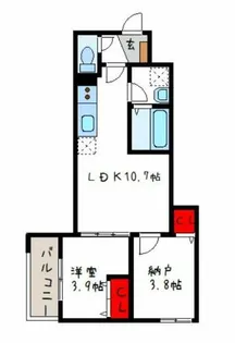 D potra granz【1階】の間取り