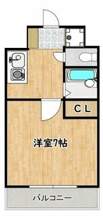 プロムナード都島【8階】の間取り