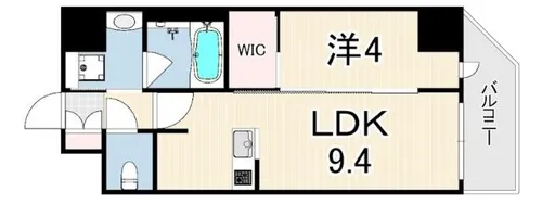 S-RESIDENCE神戸みなと元町ALO【11階】の間取り