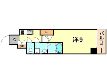 SPコート神戸【3階】の間取り