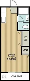 村上ハイツ【2階】の間取り