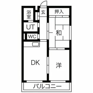 プラチナマンション北21条【505号室】の間取り
