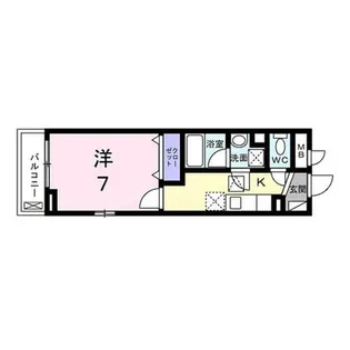 リルーム伏見【3階】の間取り