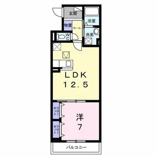 ヒカルサ尼崎神崎町【301号室】の間取り