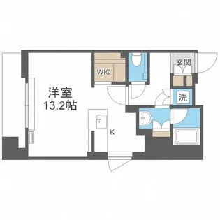 プライムメゾン大通公園【6階】の間取り