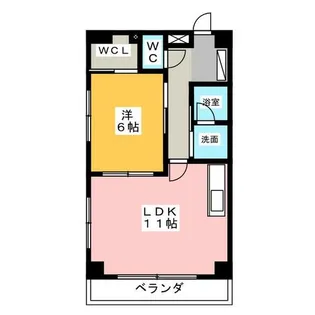 コンフォートA【3階】の間取り