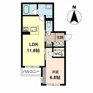 NT Maison II【0301号室】の間取り