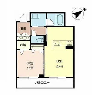 シャーメゾン ルル【0302号室】の間取り
