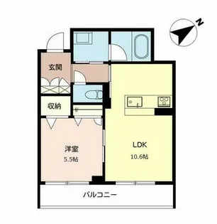 シャーメゾン ルル【0302号室】の間取り