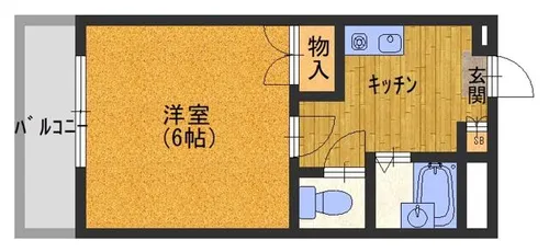 M´プラザ西三荘駅前【3階】の間取り