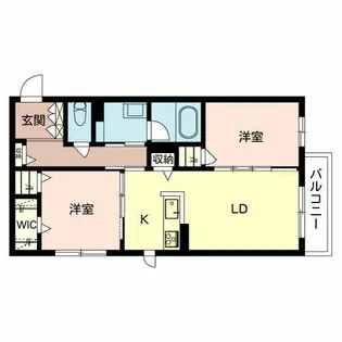 ShaMaison Patrie B【0202号室】の間取り
