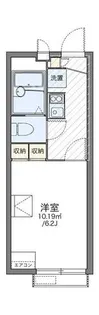 レオパレス翼V【202号室】の間取り