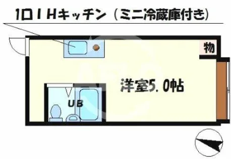 ラパンジール本田Ⅰ【4階】の間取り