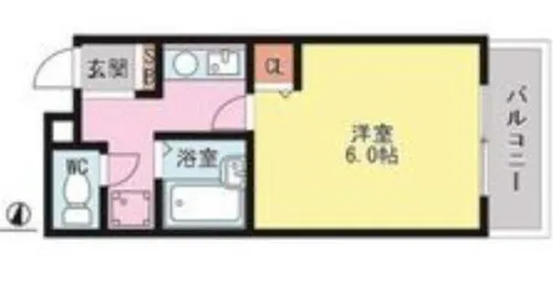 兵庫県西宮市甲風園1丁目【マンション】の間取り