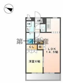 ファームヴィレッジ・やしろⅠ【2階】の間取り