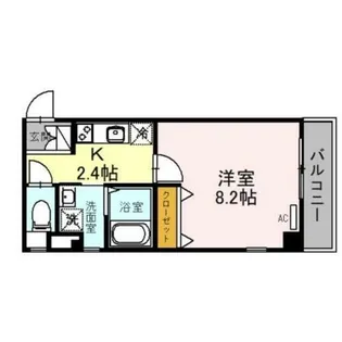 メイト鶴見【2階】の間取り