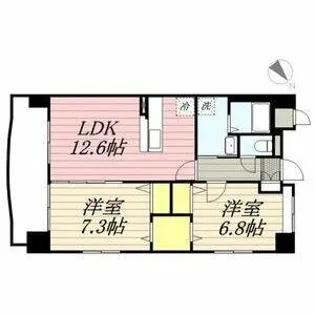 Felice Storia【701号室】の間取り