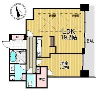 ザ・セントラルマークタワー【27階】の間取り