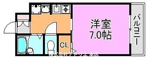 マンションプレザント【4階】の間取り