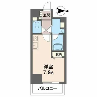 Irene Square(アイレーネ スクエア)【0503号室】の間取り