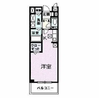 シャローゼ2【202号室】の間取り