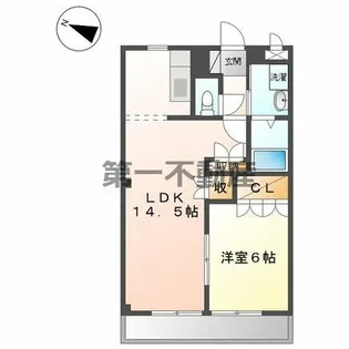 ファームヴィレッジ・やしろⅠ【2階】の間取り