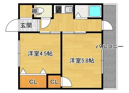 グレースマンション【1階】の間取り