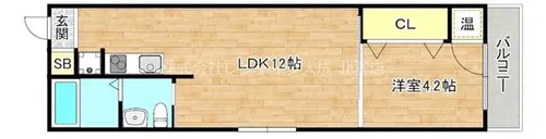 F maison LORE Ⅵ番館(エフメゾンロアⅥ番館)【3階】の間取り