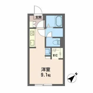 センターヴィレッジ109 C棟【1階】の間取り