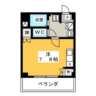 パークハイム鶴舞【7階】の間取り