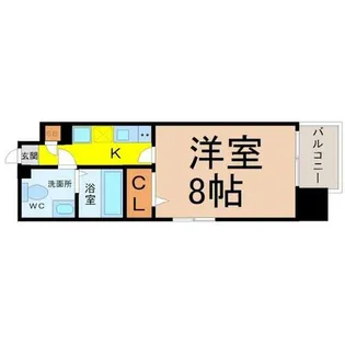 プレサンスmiu新栄(プレサンスミュー新栄)【14階】の間取り
