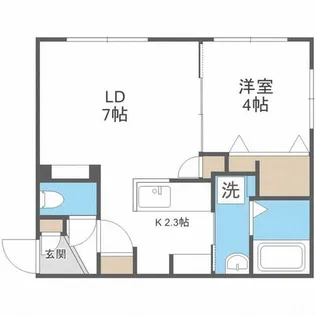 SOLIS【1階】の間取り