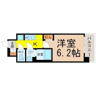 プレサンス鶴舞パーク&ステーション【8階】の間取り