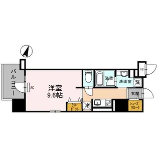 STOLZ KISHIBE【5階】の間取り