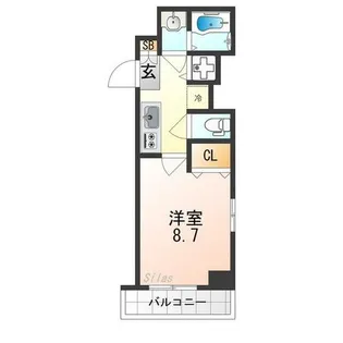 アドバンス京都アクィラ【3階】の間取り