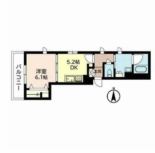 Nani Venuse【0201号室】の間取り