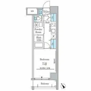 ジオステージ本山【5階】の間取り