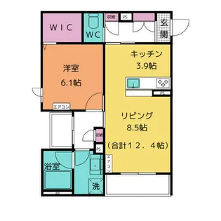 新築 リボーンKKR【101号室】の間取り
