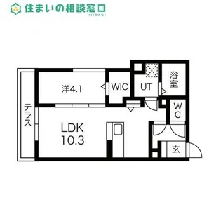 愛知県岡崎市針崎町字大坪【アパート】の間取り