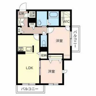 FORENA 生駒【2階】の間取り